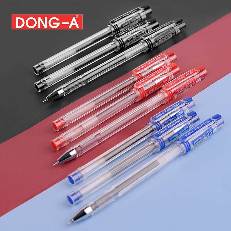 Korea Original Imported East Asia DONGA FINE TECH0 3mm Financial Water-based Pen Stationery Signature Middle Sex Pen