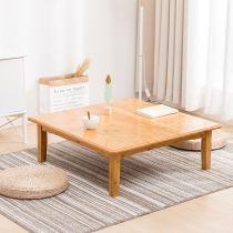 Nanzhu Kang Table Household Dinner Northeast Large Kang Table Floating Window Small Kang A Few Tatami Bed Rice Dining Table Square Solid Wood