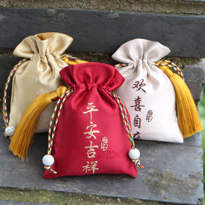 End of the Dragon Boat Festival Fragrant Bag Ancient Windy Bag Pocketbag Pocketbook Carry-on Bag Zen bag Zen Bag Safe and Double Custom logos