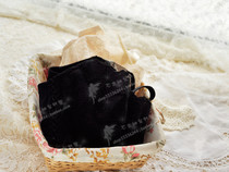 Beautiful full - cover cup large - code bra 80DE 75D sexy hollow black ultra - thin underwear steel ring