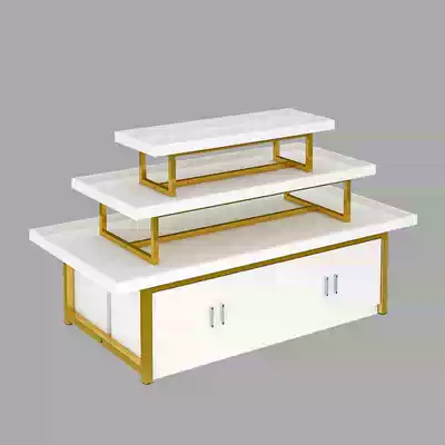Zhongdao display table supermarket shelf promotion table shoes stationery Mother and baby store display rack cosmetics shelf display cabinet