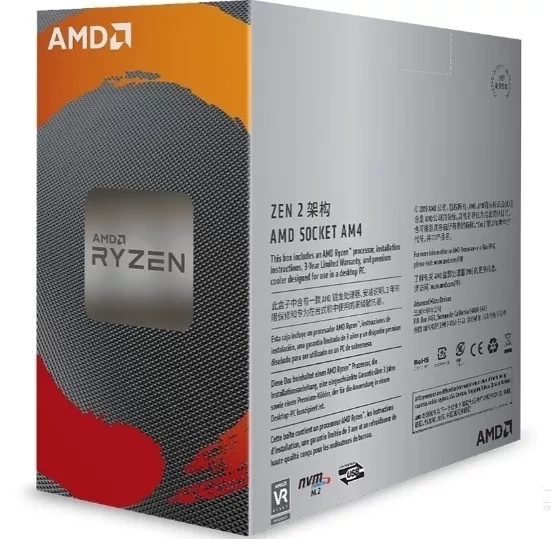 Процессор AMD Ryzen R7 5700G восьмиядерный boxed, поддерживает материнские платы B450, 550, X470, 570