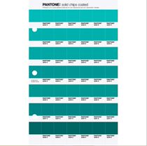 American PANTONE color card special color-single color ticket-CU-color pass color card -6 pieces of ripping
