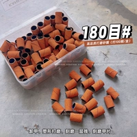 Оранжевый большой набор песочных шлифовальных насадок, 100 шт