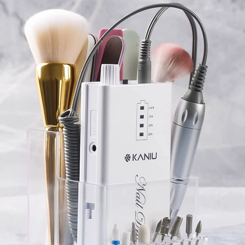 Фрезерный станок для ногтей для маникюра, акриловая прозрачная отшелушивающая коробка для хранения, для закрепления геля на ногтях