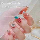 Алмаз для маникюра, накладные ногти для ногтей, аксессуар, 2025 года, новая коллекция, с драгоценным камнем