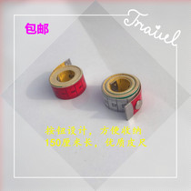 150cm 1 5 m long tape measuring clothes ruler waist mini cute tape measuring soft ruler clothes carry ruler