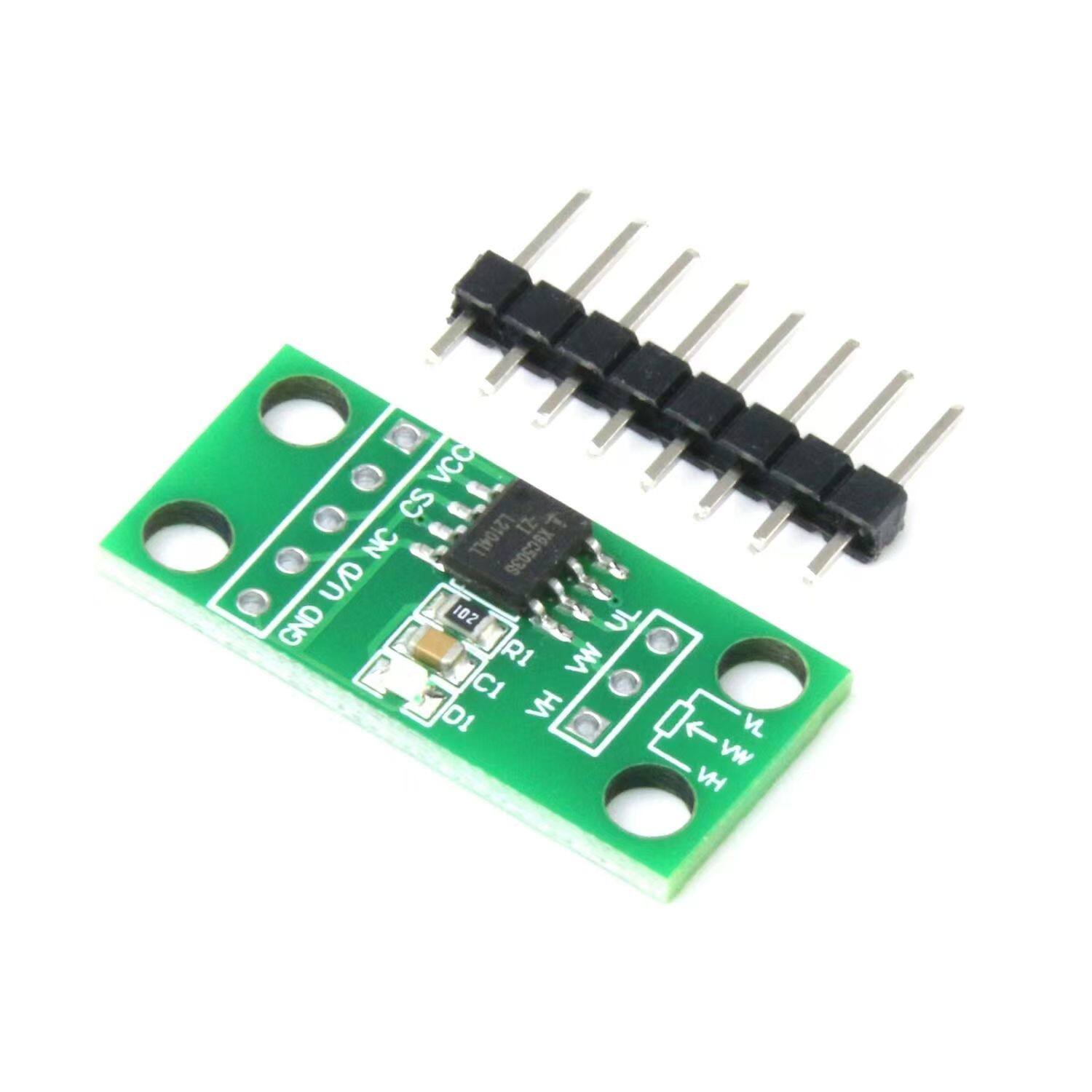 X9C103S数字电位器模块DC3V-5V 10K可滑动100