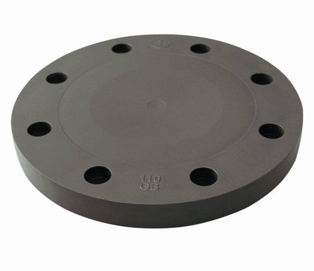 Anchor plate UPVC grey blind plate PVC pipe flange blind plate 2 inch DN50
