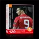 Ngôi sao bóng đá bưu thiếp thẻ sticker bưu thiếp poster C Romesi Real Madrid Basa Özil Ibrahim 	găng tay bắt bóng giá rẻ	