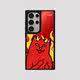 RIPNDIP Trendy Fashionable MagSafe Mirror Jesus Cat Phone Case for Galaxy S25, S25+, and S25 Ultra