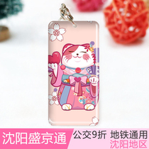 New product pre-sale Shenyang Shengjingtong out-of-print card Shenyang bus card subway card lucky cat different Mini Card