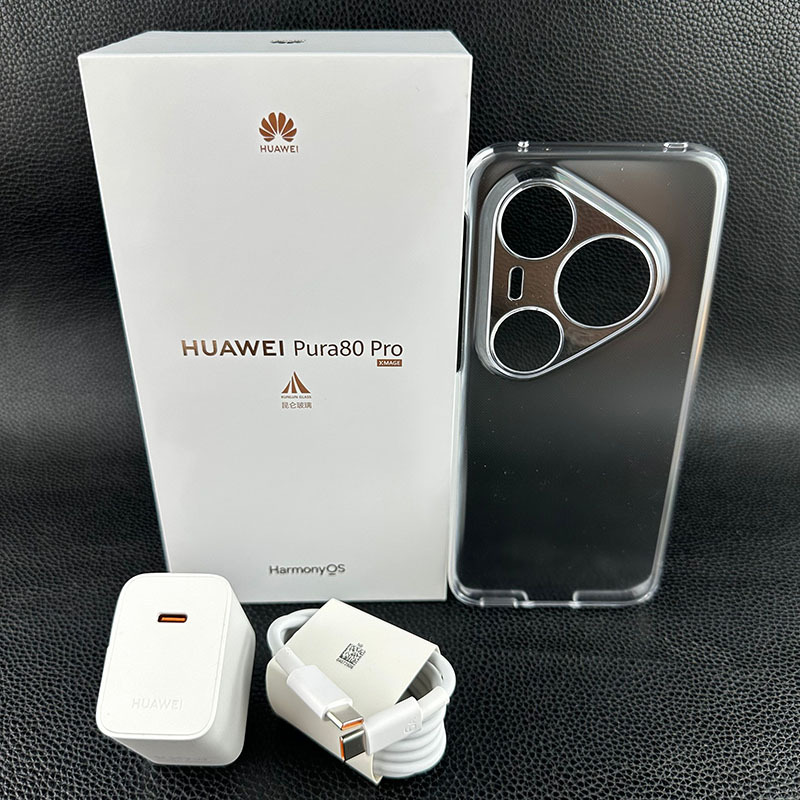 Huawei Pura80 Pro Original Charger Data Cable 100W Gan Fast Charging 6A Supports Turbo Super Fast Charging, Comes with Original Factory Transparent Phone Case and Protective Cover Huawei Pura80 Pro Original Charger Data Cable 100W Gan Fast Charging 6A Supports Turbo Super Fast Charging, Comes with Original Factory Transparent Phone Case and Protective Cover