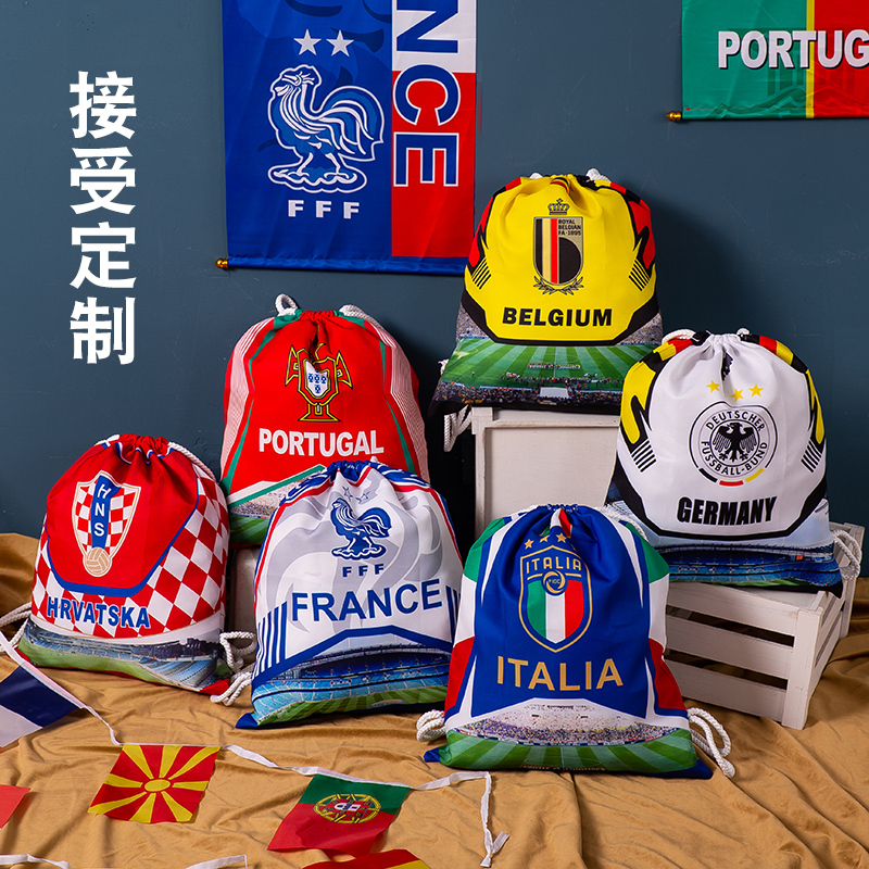 2026 Us-Mexico Football Event Backpack Souvenir Double Shoulder Bag Football Net Bag Storage Bag Gift Fan Supplies 2026 Us-Mexico Football Event Backpack Souvenir Double Shoulder Bag Football Net Bag Storage Bag Gift Fan Supplies