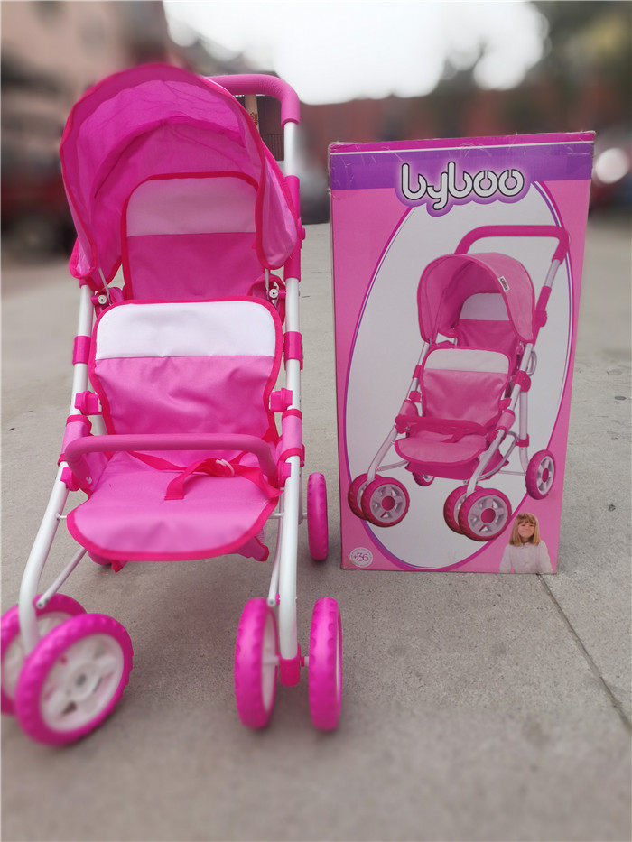 Dress up wine doll trolley Children's toy car Children's toy cart