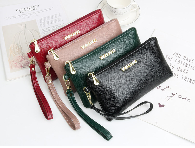 Клатч 时尚新款女士手拿包手抓包欧美休闲女式手机包零钱包手拎包女小包 James Frost