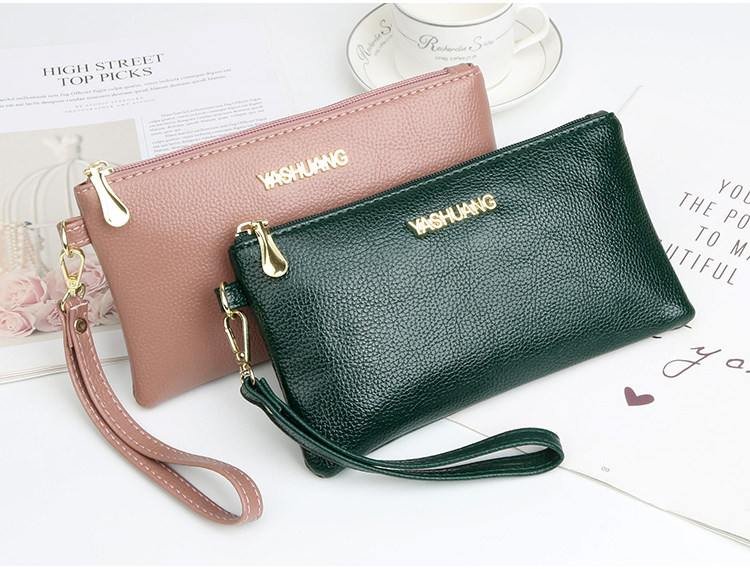 Клатч 时尚新款女士手拿包手抓包欧美休闲女式手机包零钱包手拎包女小包 James Frost