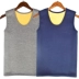 Những năm sinh lớn màu đỏ ấm áp vest nam cộng với nhung dày cotton mỏng kích thước lớn vest vest đáy mùa thu đông áo ba lỗ nam đẹp Áo vest cotton