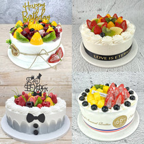 2022 new popular best-selling European fruit chocolate cake model simulation custom sample window furnishings