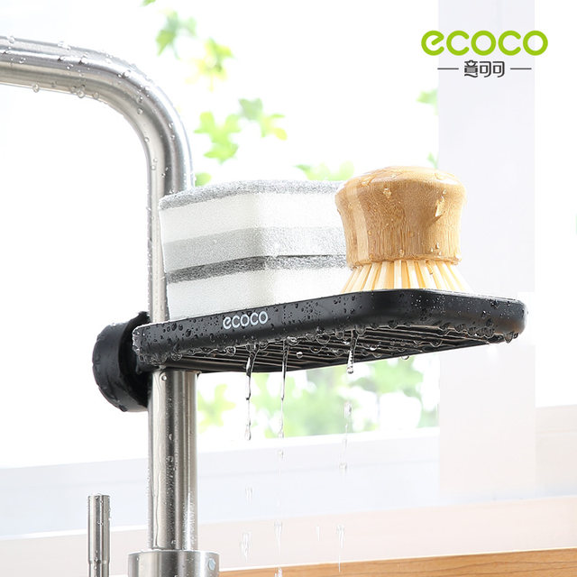 Faucet rack ສະແຕນເລດສະນຸກເກີເກັບຮັກສາ rack ເຮືອນຄົວອຸປະກອນການລ້າງຂອງ artifact ອ່າງລ້າງກະຕ່າ rag drain