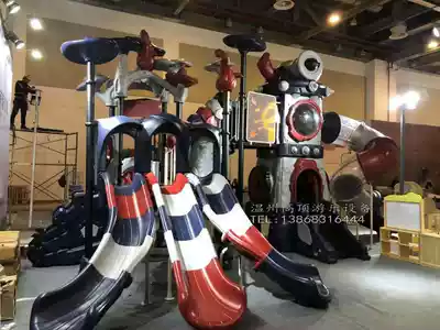 Kindergarten outdoor large slide children doctor outdoor combination slide community square Entertainment amusement equipment