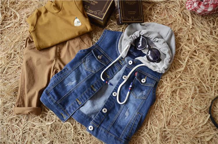 Gilet enfant en toile - Ref 2070083 Image 7