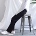 MALE SHOP mùa thu đông Hàn Quốc phiên bản 17 mới màu đen thuần mỏng lỏng lẻo quần âu nam phù hợp với quần ống thẳng quần tây kaki nam Suit phù hợp