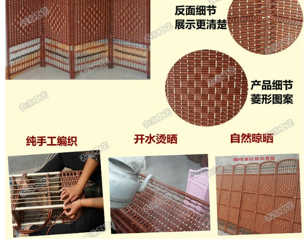 Màn hình vách ngăn phòng khách thời trang màn hình gấp di động đơn giản hiện đại lối vào phòng ngủ khách sạn màn hình gỗ trắng gấp - Màn hình / Cửa sổ vach ngan phong tho