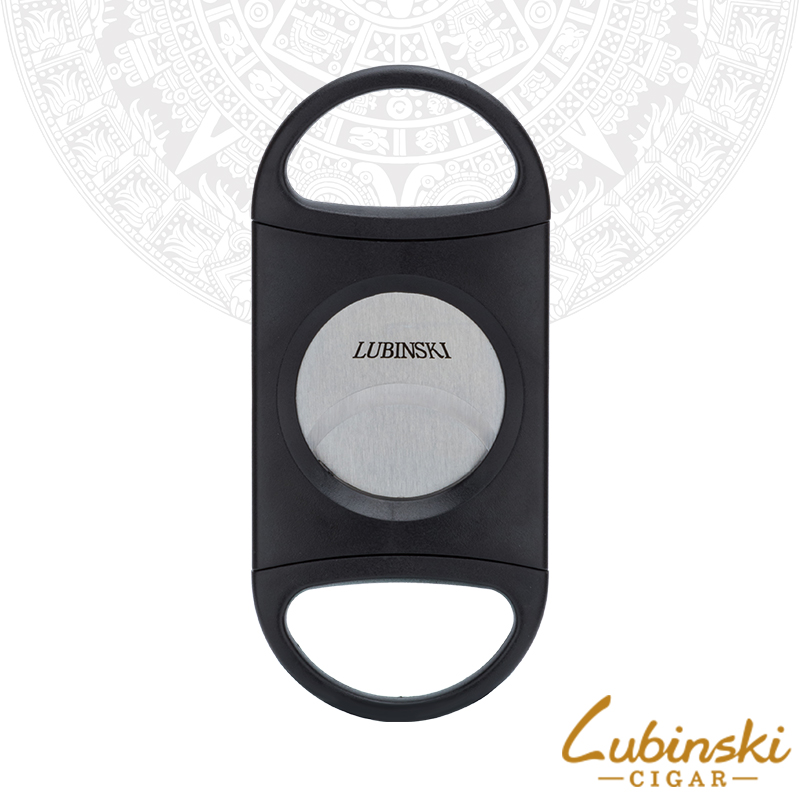 LUBINSKI Rubinsky plastic stainless steel sharp cutting edge portable sharp two-way affordable cigar scissors