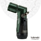 Рубинский сигар более легкий сингл прямо в мульти -функцию с помайзерами, табачными иглами, синим пламенем в атмосфере, точечный мушкет