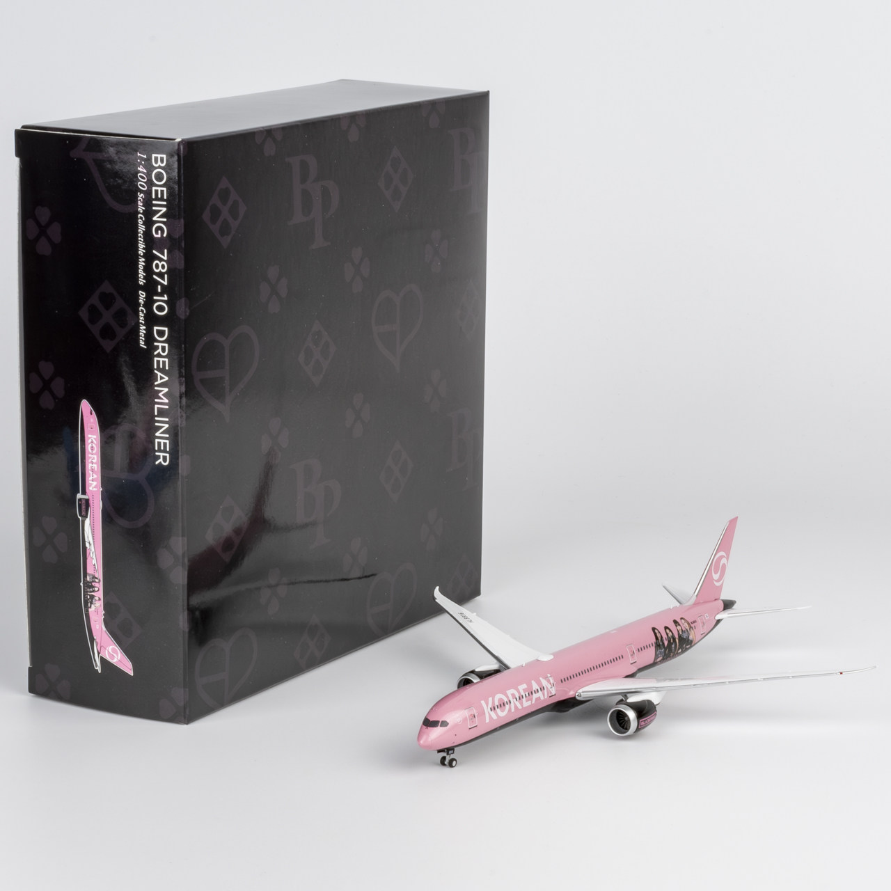 NG 56035 56034 1:400 大韩航空B787-10 HL8816 BlackPink 模型-淘宝