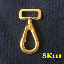 Homebook New products SK111 pure copper key buckle copper hook buckle bag with accessories Inlen retro wind inner width 25mm