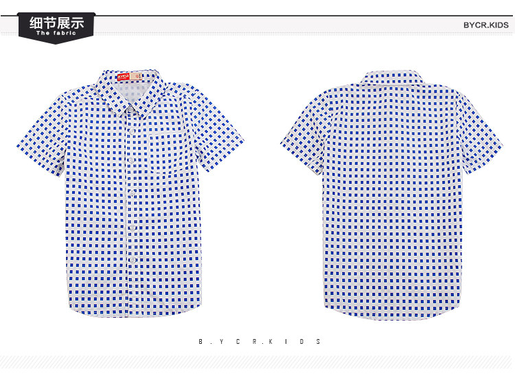 Chemise garcon à manche courte - Ref 2077515 Image 20