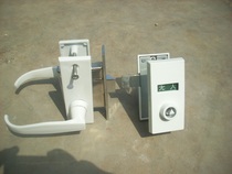 Mobile toilet all unmarked lock No one indicates the lock in the bathroom no one shows the lock