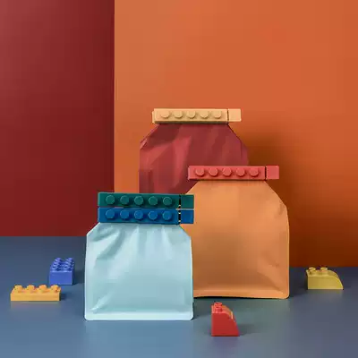 Add a little music food sealing clip sealing clip fresh sealing bag clip plastic bag sealer Snack moisture-proof sealing clip