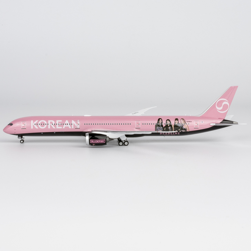 In Stock Ng Brand 1:400 Korean Air B787-10 Hl8816 Blackpink Airplane Model