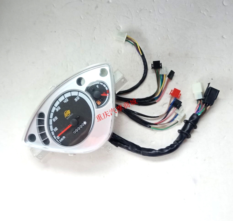 Phụ kiện xe máy xây dựng JS110-9C-BF3 Lingya thế hệ thứ hai thiết bị mã bảng đo đường km lắp ráp bảng - Power Meter đồng hồ điện tử xe vision