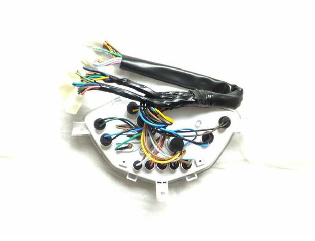 Phụ kiện xe máy Yamaha JYM110-B U8 Dụng cụ đo mã kế Máy đo tốc độ km giá đồng hồ điện tử xe wave