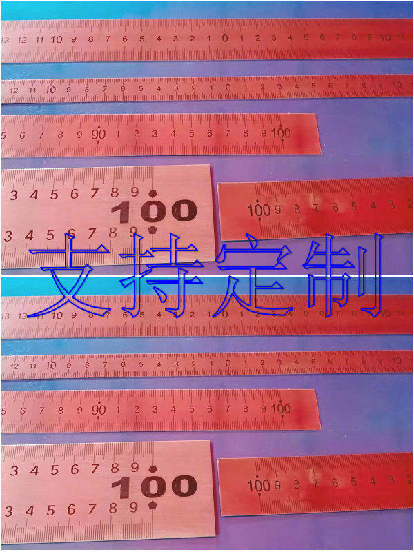 Narrow steel flip-flopsing to 1 m 1 5 m 2m reverse steel ruler symmetrical stainless steel midsize reverse widening thickened