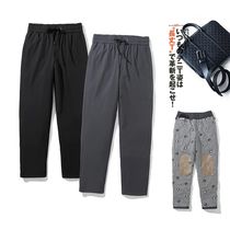 Elastic waist foreign trade high-end 90 goose down heat reflective warm slim straight casual down pants cotton pants for men winter
