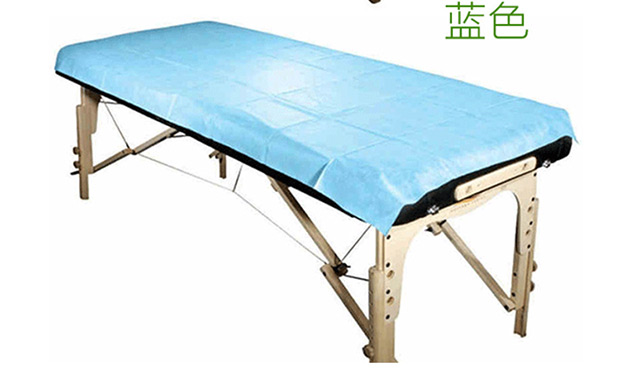 Thẩm mỹ viện massage giường dùng một lần đặc biệt giường lanh giường chéo lỗ tấm lớn khối lượng chăm sóc không dệt nệm ga giường cưới