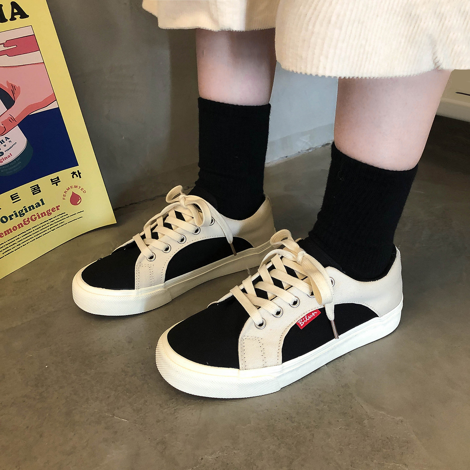 Lin first 3 South Korea Ins Surfire 100 Lap Sailor Female port Wind board Shoe Original Celic Korean version ulzzang 