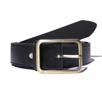 Gravity Museum) Casual simple and versatile classic practical old sense pu belt belt for men and women