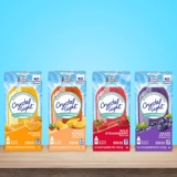 БЕСПЛАТНАЯ ДОСТАВКА Энергетическая серия Crystal Light, без сахара с низким содержанием калорий, тяжело спортивный порошок для напитков 4 вкуса