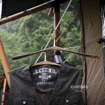 Japan-style No-Scratches Hanger Retro Metal Plated Pants Rack Clothing Shop Individuality Custom Waterproof Rust-proof Net Red Dress Brace