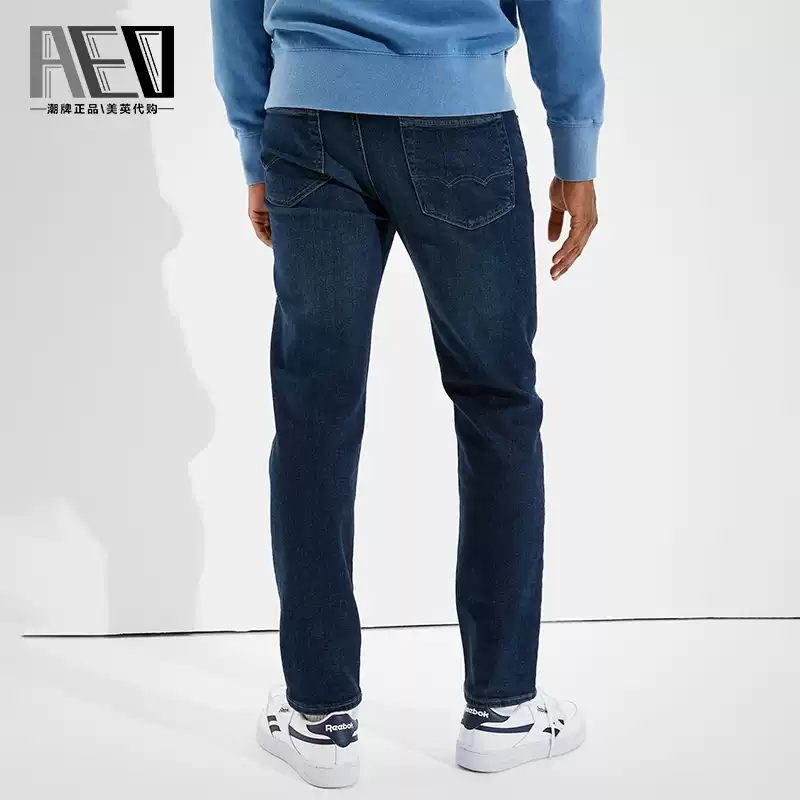 Ae american eagle slim straight jeans men's trousers - slim straight fit - american eagle