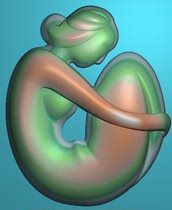 Jade Carving Picture Computer Carving Fine Carving Picture JDPaint Beauty am1