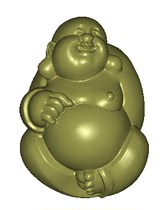 Fine carvings of the new model of sitting Buddha jade carvings with stl computer engravings