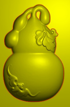 Finely Carved Figure Gourd Bat Computer Engraving Jade Sculpture Jade Sculpture of the Jade Sculpture embossed Sculpture Picture Jdp Jdp