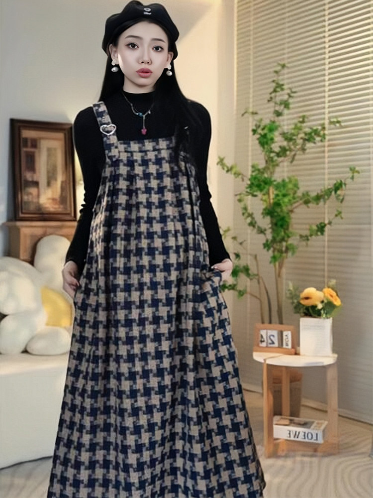 Gestational Maternity Fashion 100 hitch 2023 Winter new fur What to do with the dress Two suits Outside Casual Tide-Taobao